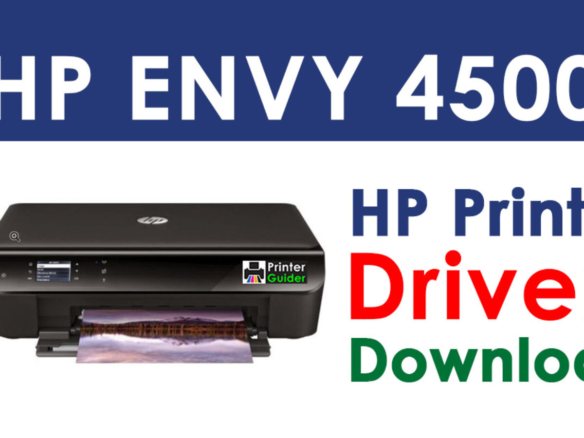 hp envy 4500 scanner software mac